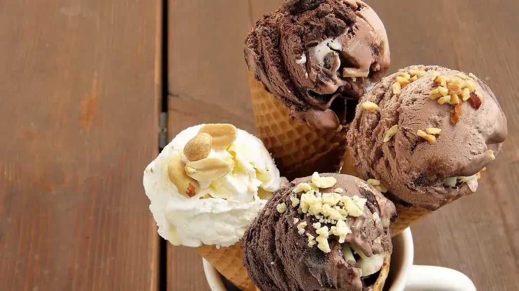 Ice Cream In Cone