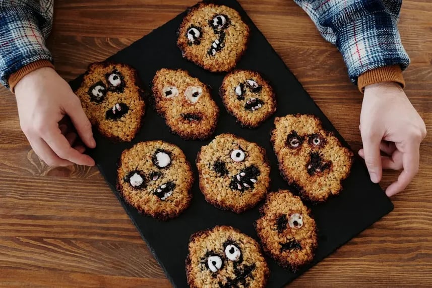 Chocolate Eyeball Coockies