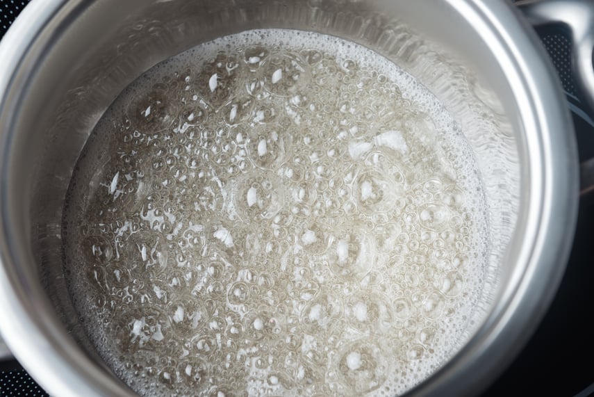 freshly prepared sugar syrup