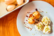 Caramel Almond Ice Cream with Pears: A Cool Winter Treat