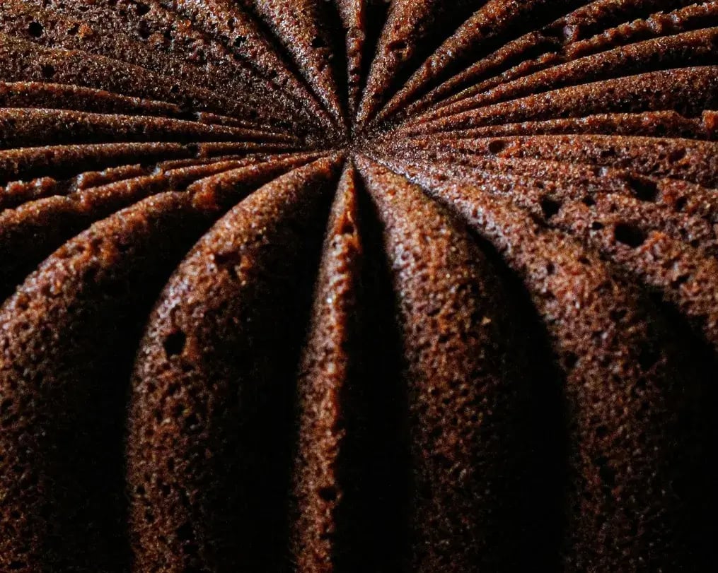 Moist Caramel Chocolate Coffee Cake with Caramel Drizzle