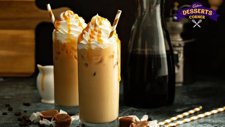 Caramel gem swirl