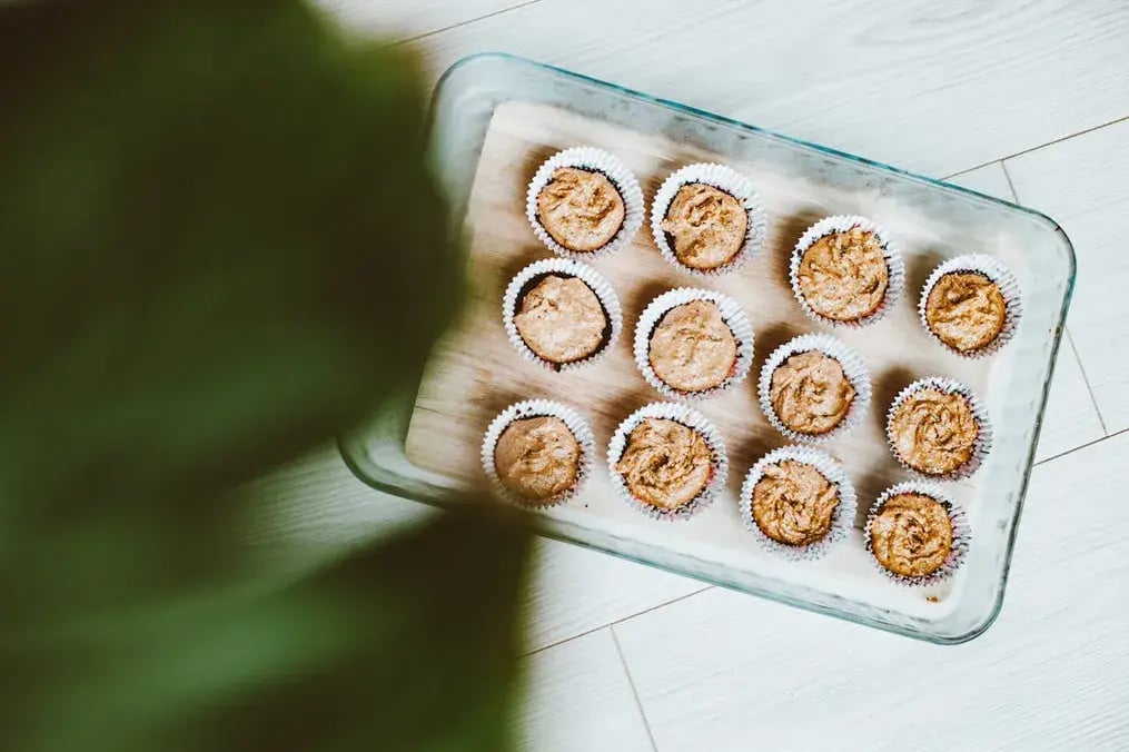 Recipe for Cardamom-Infused Pear Streusel Muffins