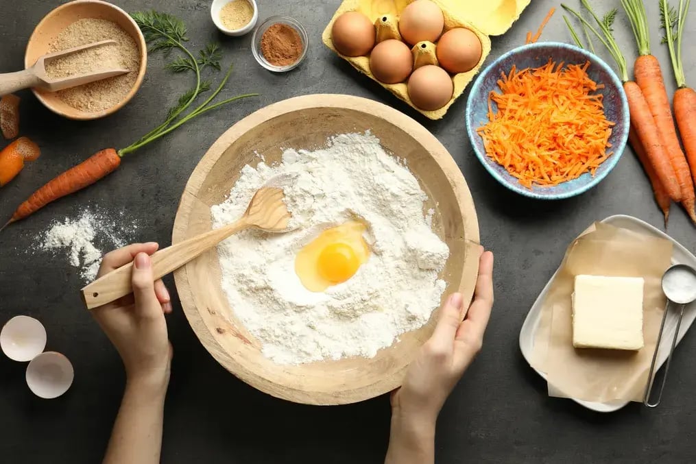 Use Freshly Grated Carrots