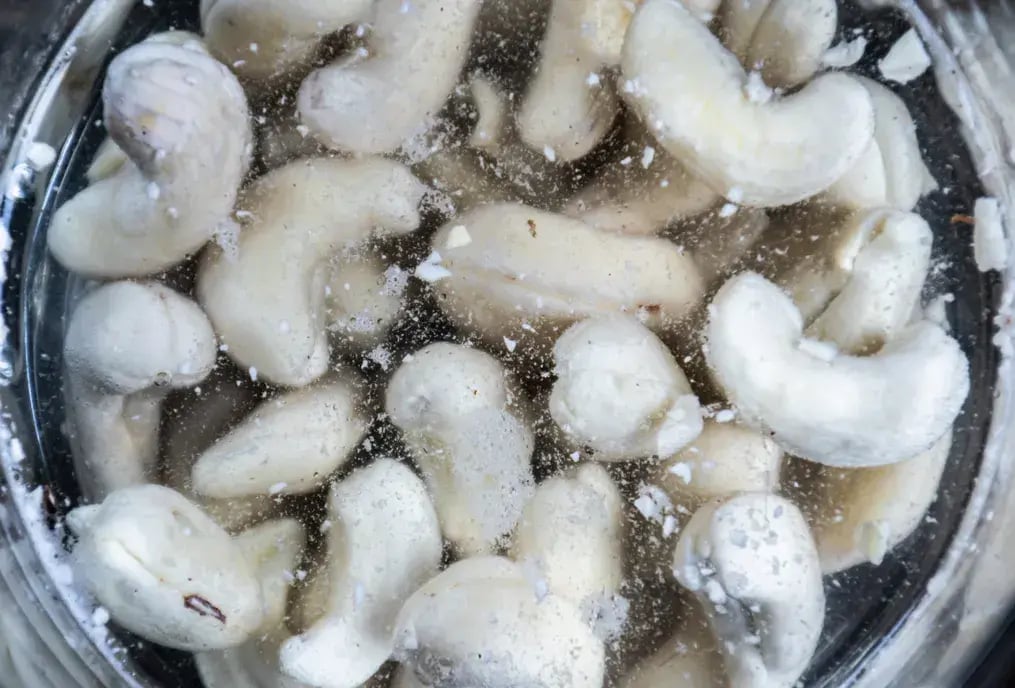 Soaked Cashews