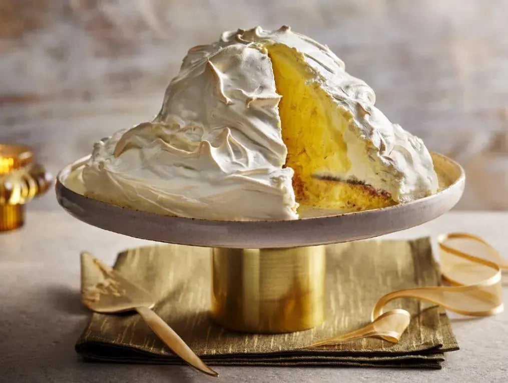 How To Bake A Cheesecake Baked Alaska At Home