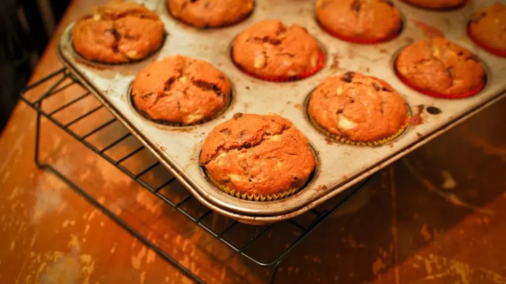 Banana Chocolate Chip Muffins