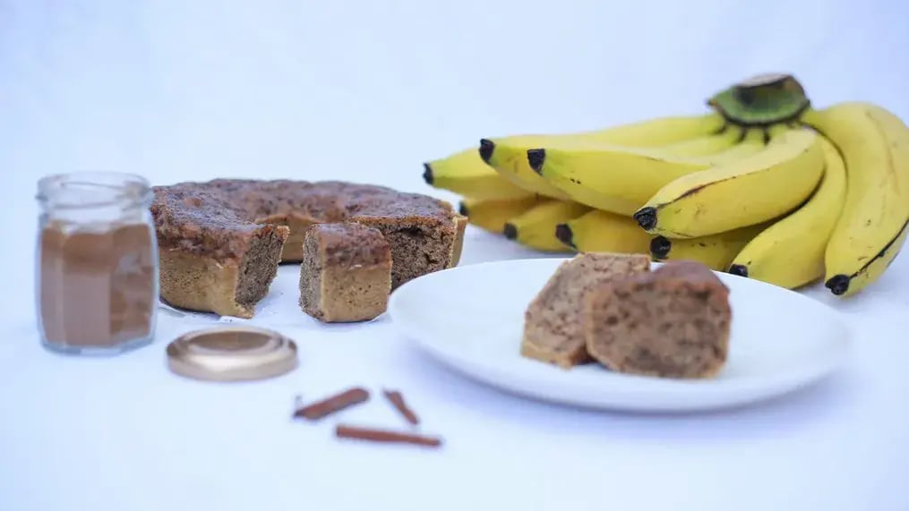 Chocolate Banana Layered Cake