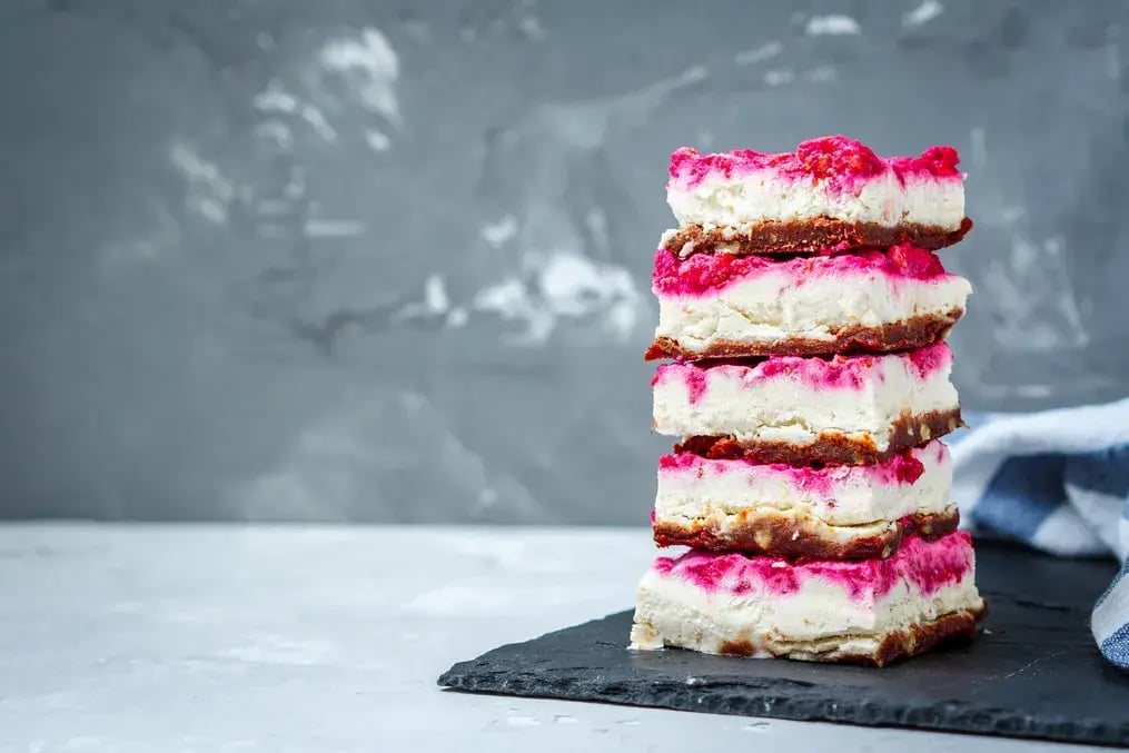 Red Velvet Chocolate Cheesecake Bars