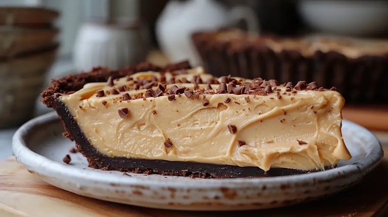Chocolate Cheesecake With Hazelnut Crust