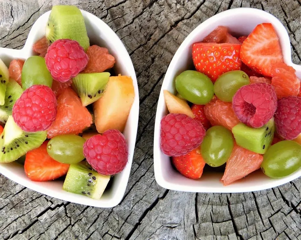 fruits for custard