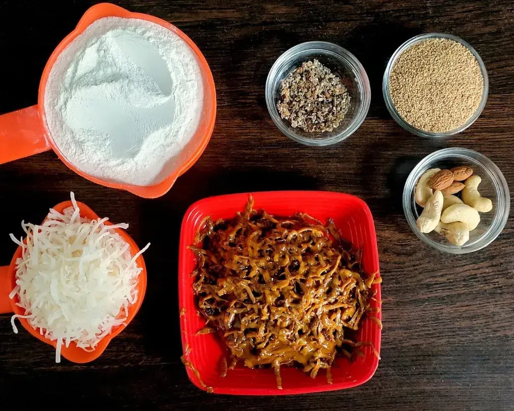 Modak ingredients