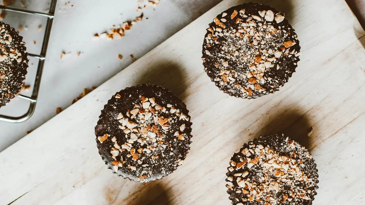 Chocolate Peanut Pie with Walnut Base A Rustic No Bake Dessert