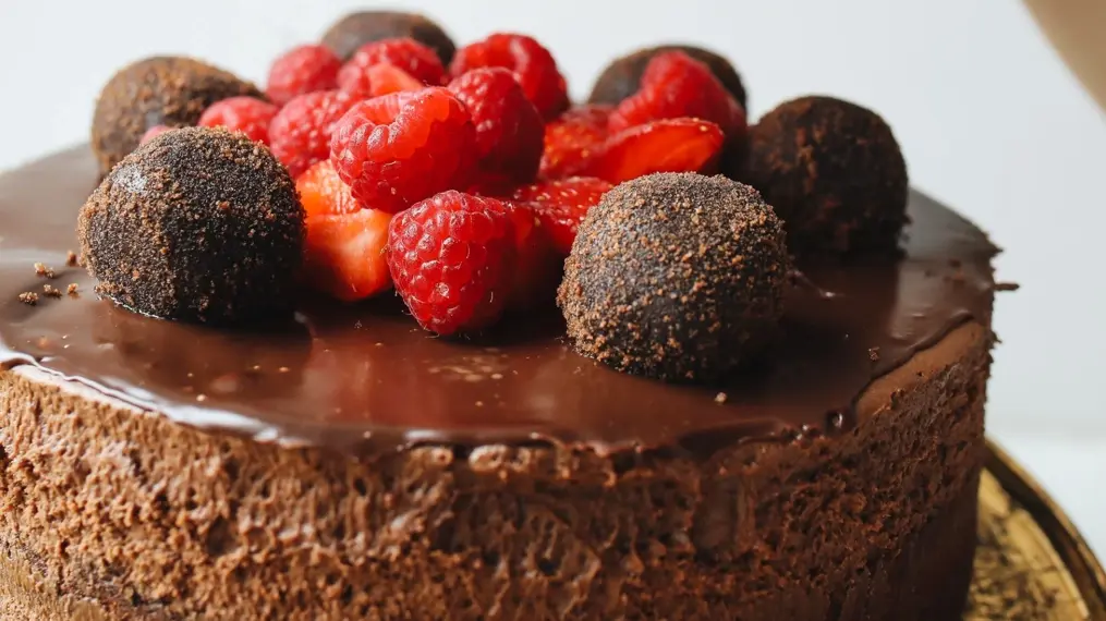Chocolate Truffle Ice Cream Cake