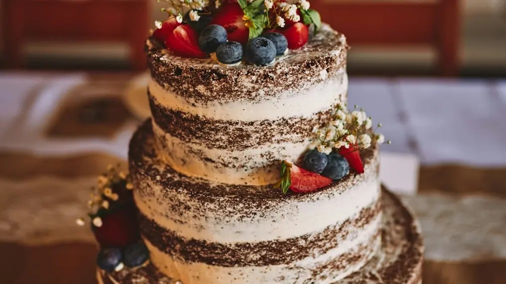 Chocolate Wedding Cake
