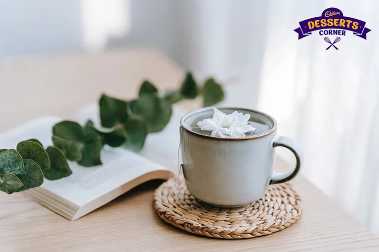 Chocolate with tea