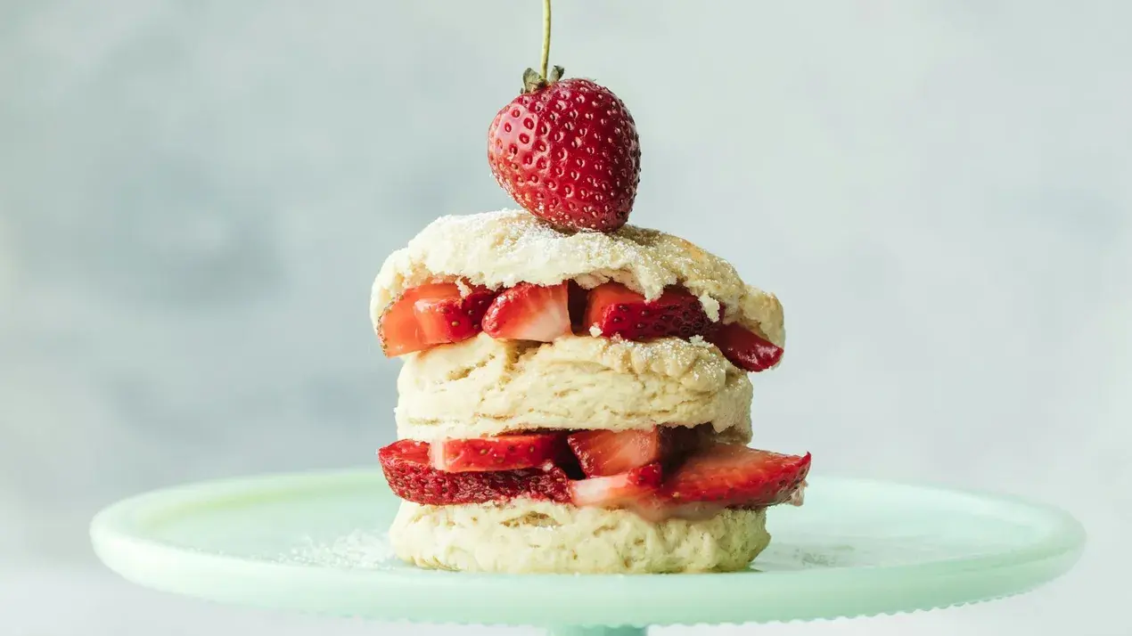 Classic Strawberry Shortcake with Almond Slivers: A Delightful Recipe