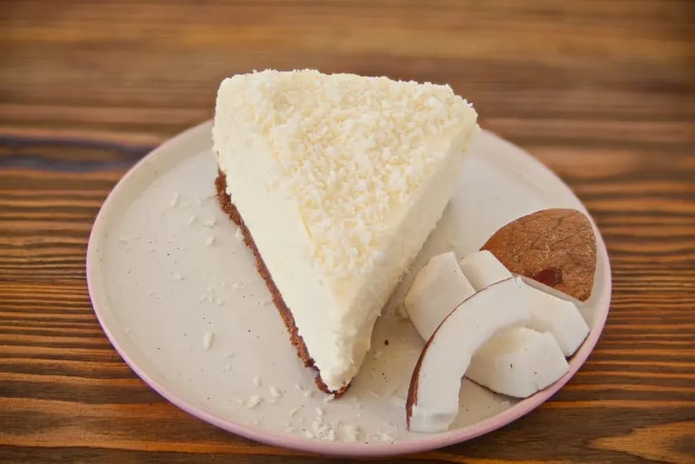 Coconut barfi cheesecake recipe