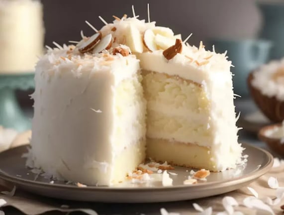Coconut Cake Ideas Bursting With Tropical Island Flavors  - Feauture