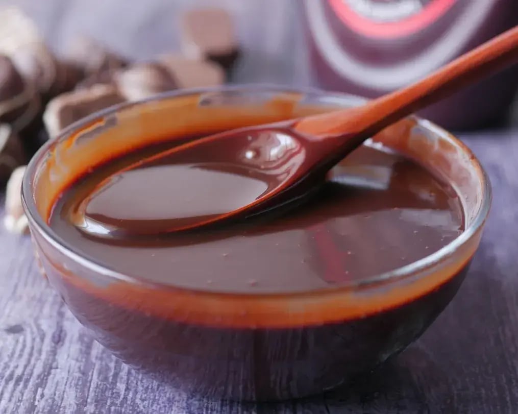 Warm Bowl Of Melted Chocolate