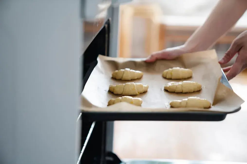 Let the dough cool before adding eggs