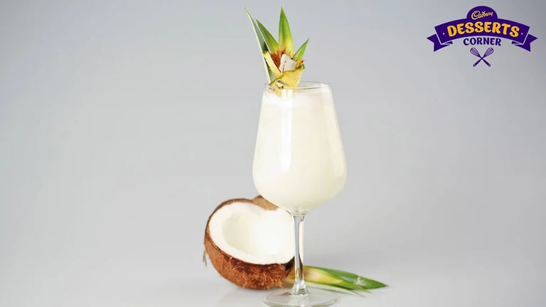 Feature Image - Coconut Cream Dream Cocktail With Condensed Milk