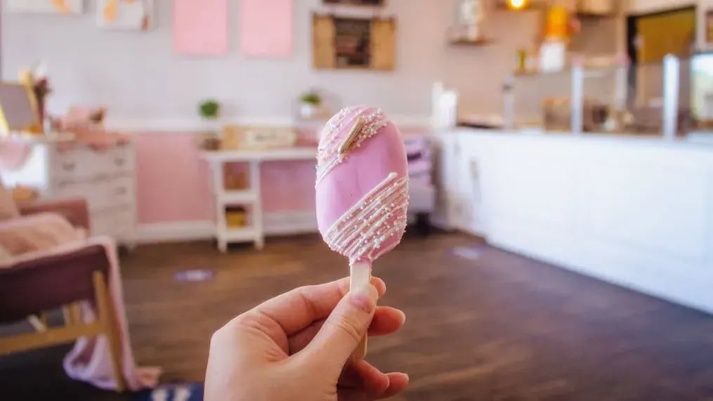 Homemade Coconut Milk Raspberry Popsicles Recipe