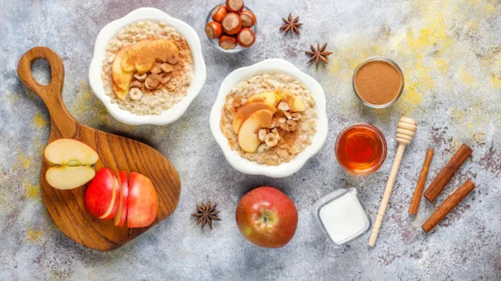 Apple Cinnamon Rice Pudding