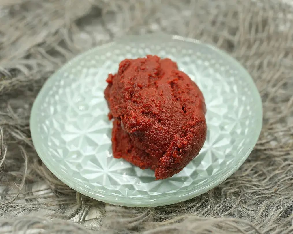 Close up of Cherry Oreo Cola Mousse