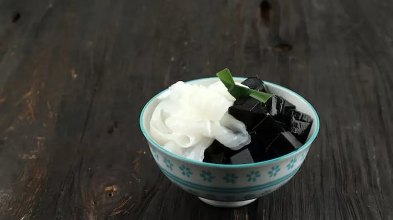Creamy Coconut China Grass Pudding Dessert