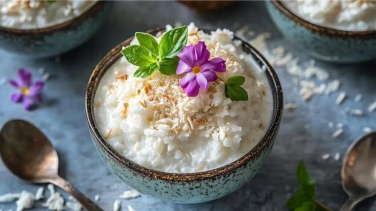 Creamy Coconut Rice Pudding For Cozy Nights