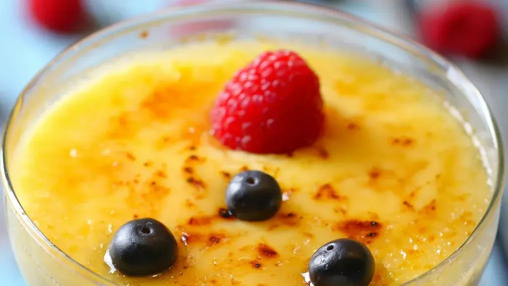 Creamy Crème Brûlée Cheesecake for true dessert lovers - Matcha Crème Brûlée Cheesecake 1