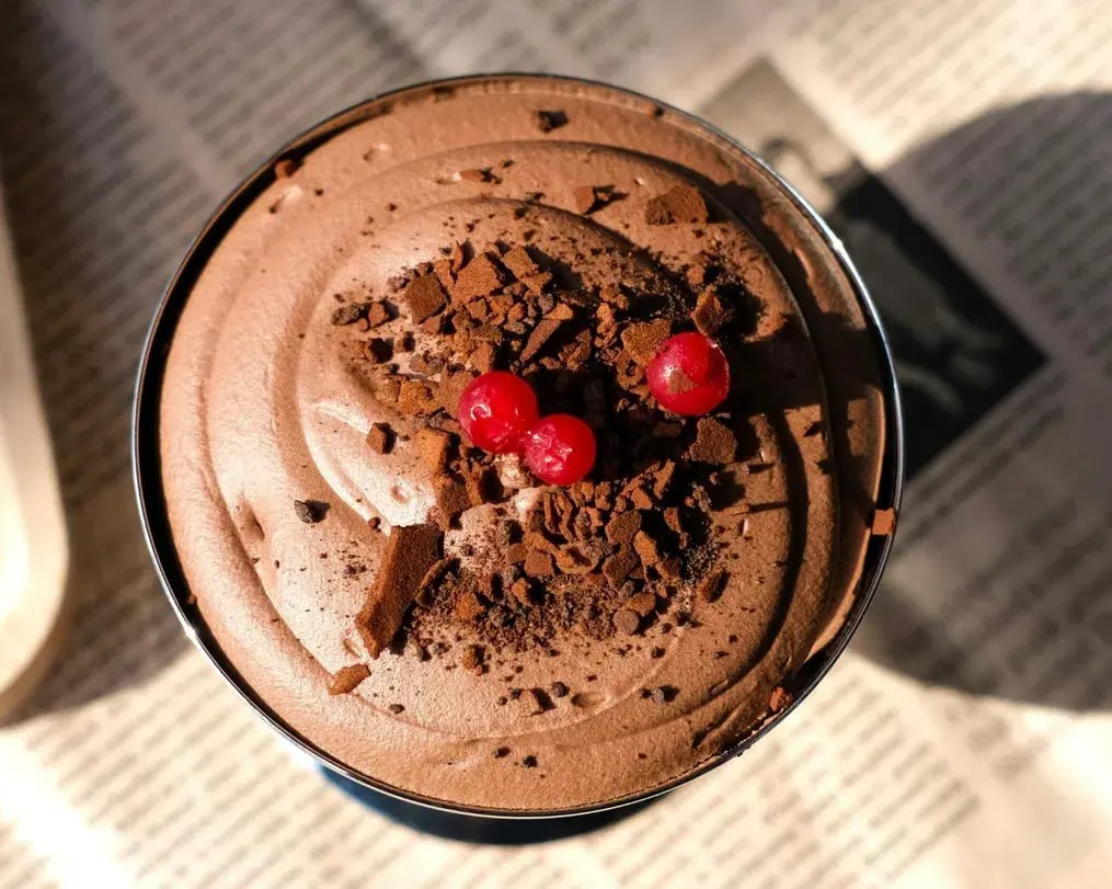 Decorated Mousse Cup