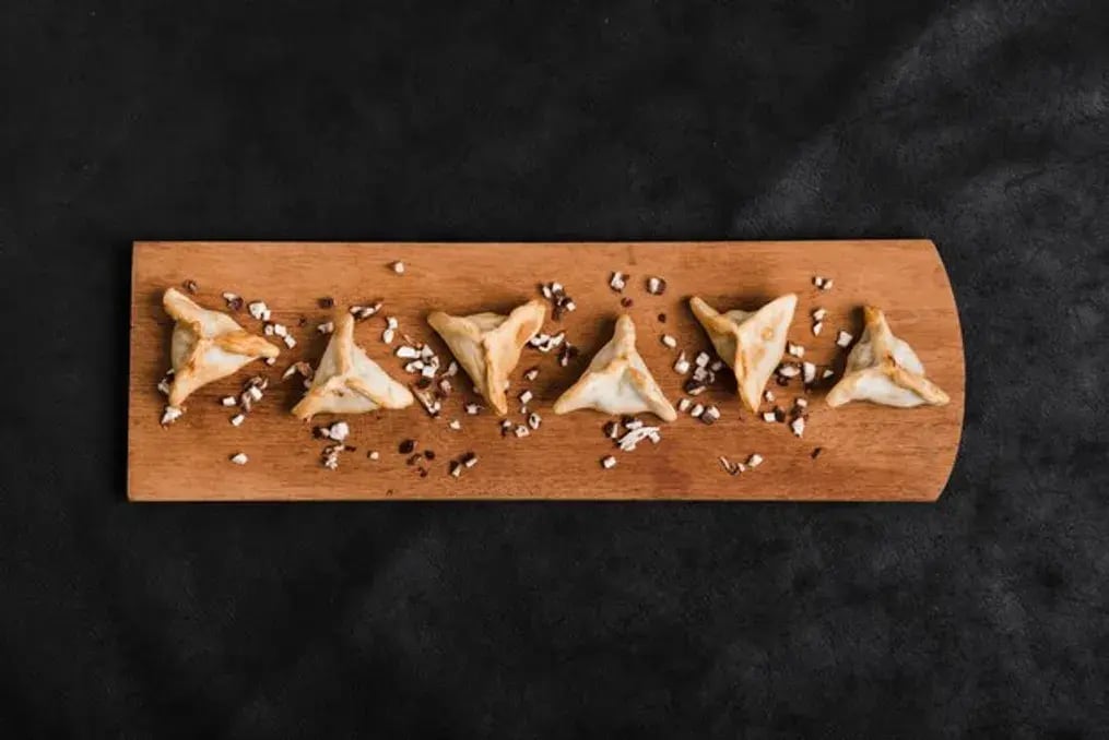 Banana and Chocolate spread Puff Pastry