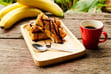 Creative Banana Desserts, including muffins and tarts, for an After-dinner snack