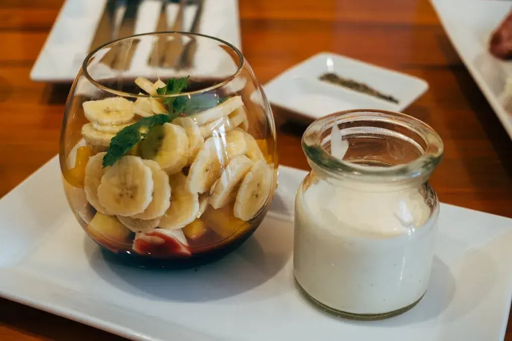 Banana Walnut Parfait