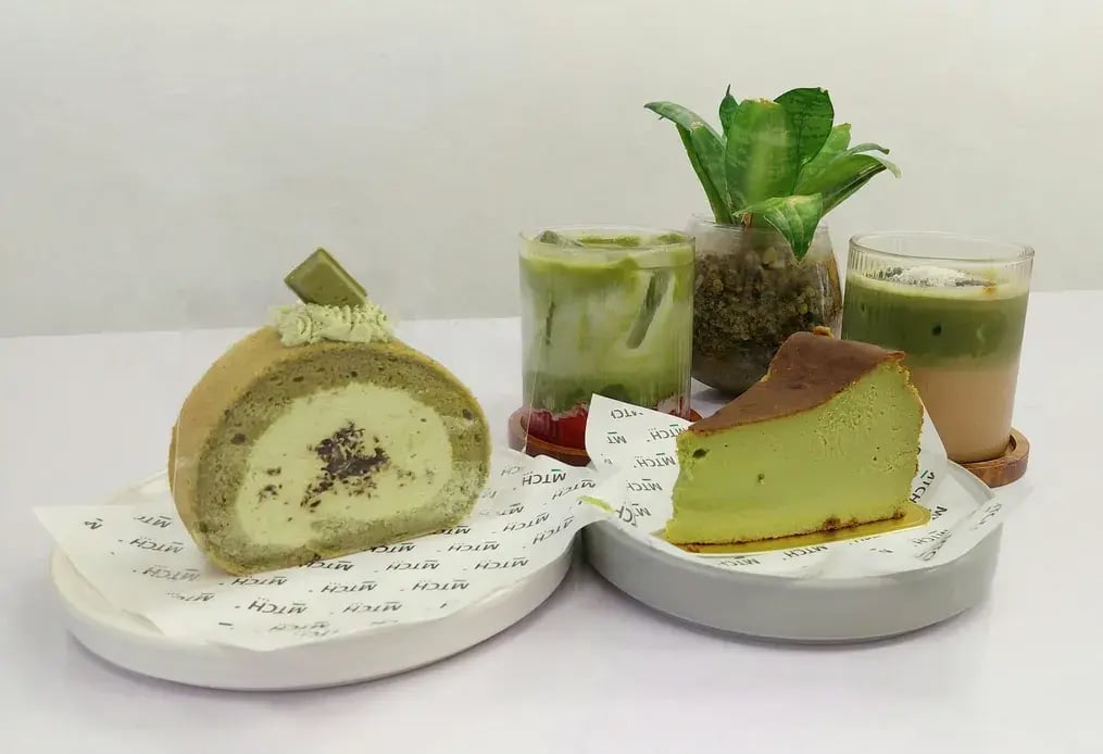 Matcha and Almond
