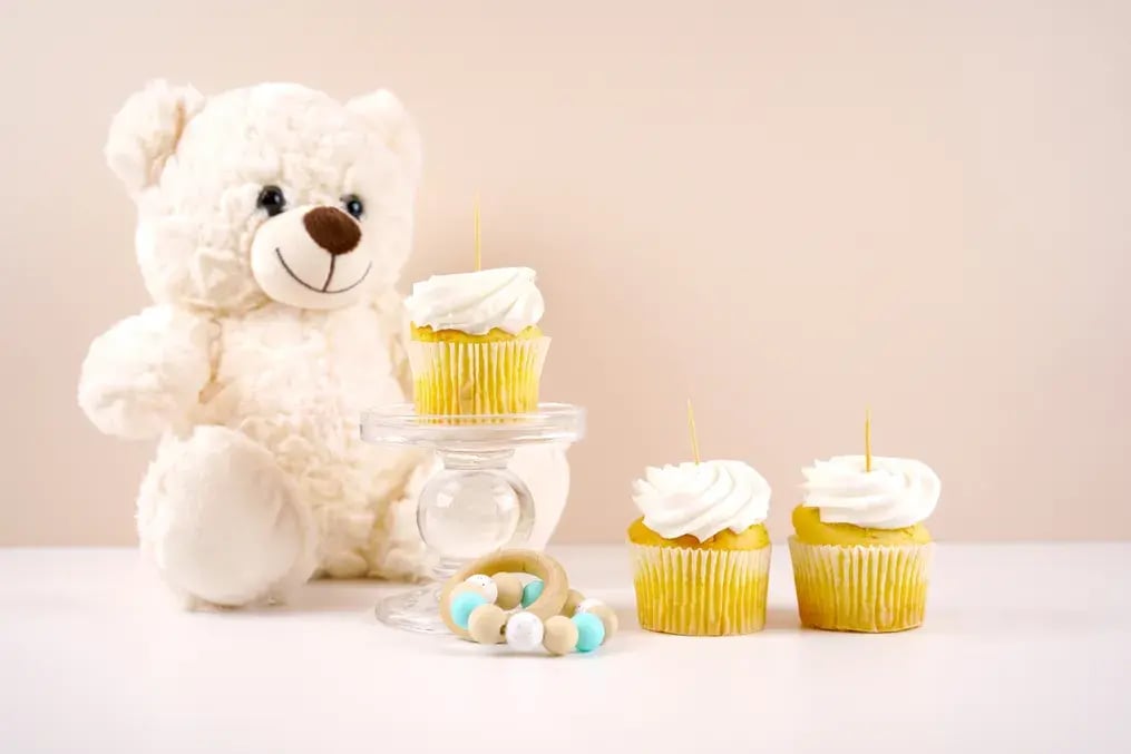 Regular Teddy Bear Cupcakes