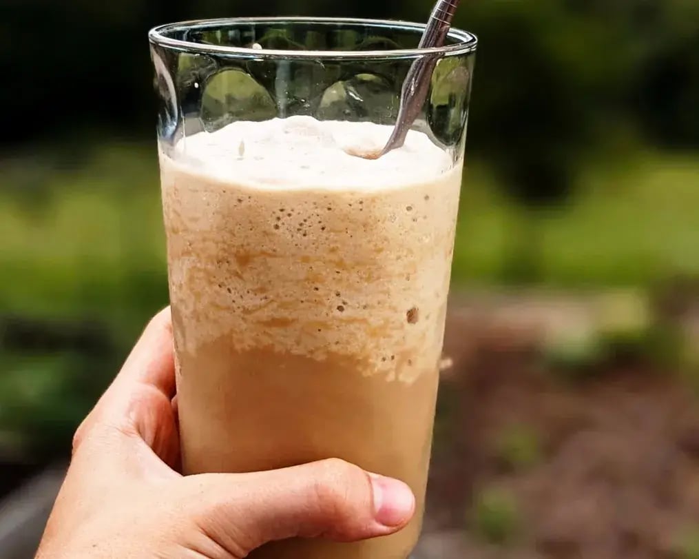Milkshake With Cocoa Powder