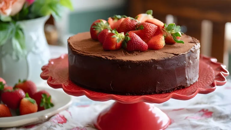Dairy Milk Cheesecake With Strawberries No Bake Recipe With Topping Tips