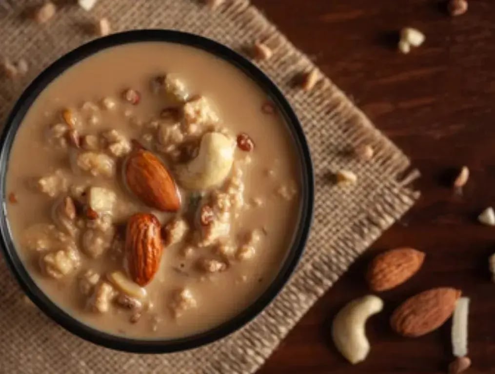 Serve Warm or Chilled with Garnish