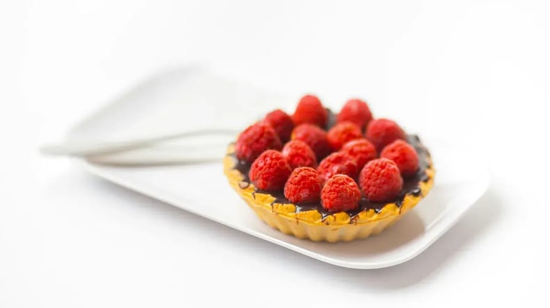 Dairy Milk Tart with Raspberries: How to Nail the Crust & Ganache