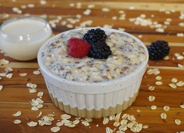 Dark Chocolate Chia Pudding As A Healthy Breakfast