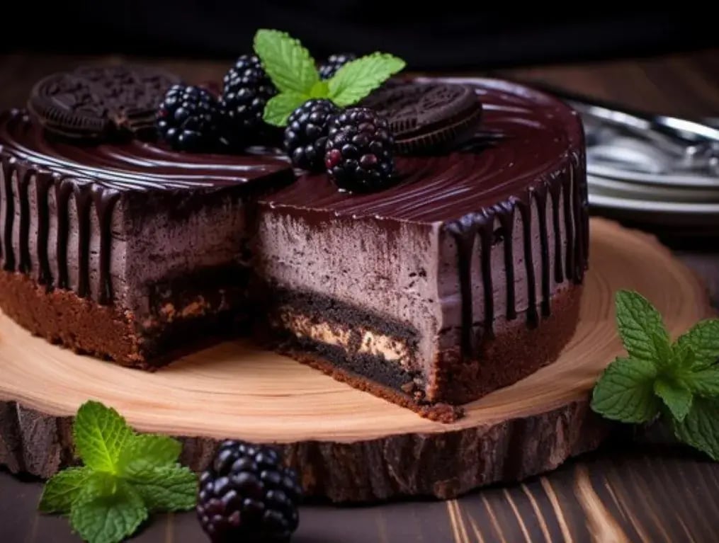 Drizzle with Melted Dark Chocolate