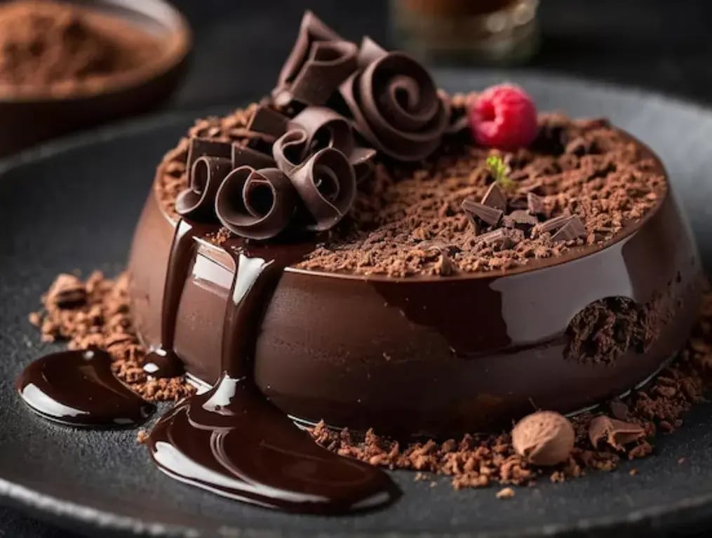 How To Bake A Healthy Dark Chocolate Jaggery Cheesecake
