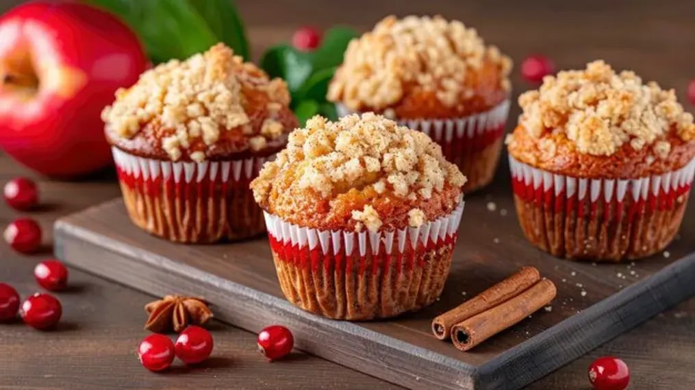 Apple Streusel Muffins