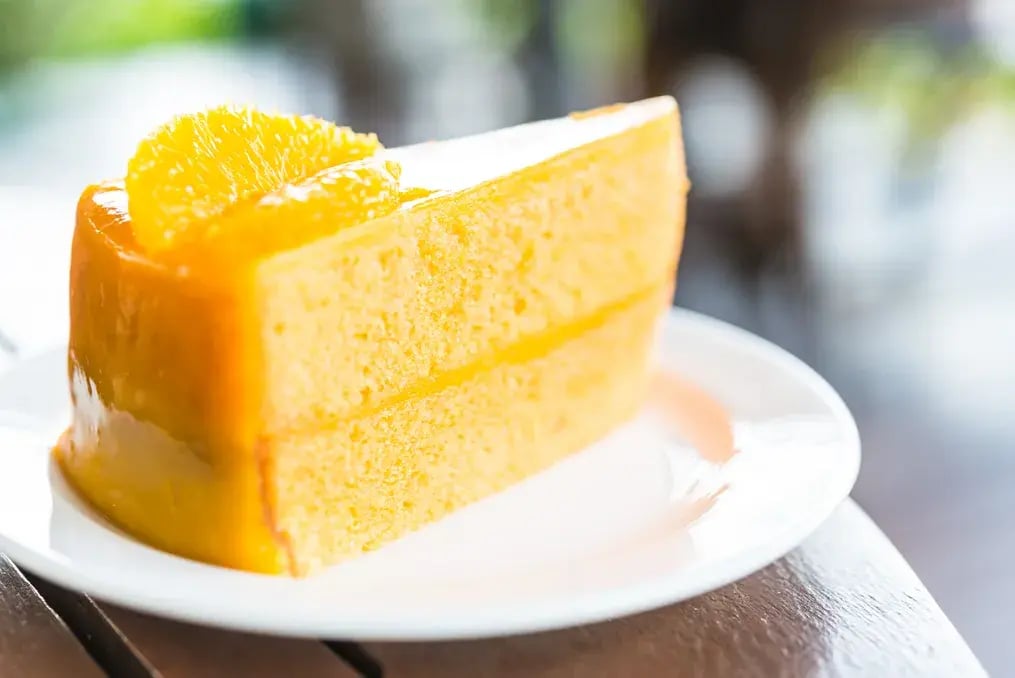 Orange Glaze Pastry