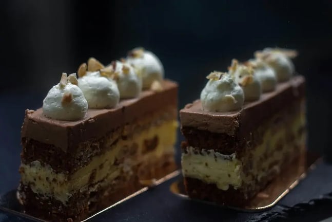 Desired Desserts In Black and White