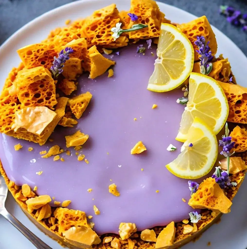 Lemon Lavender Honeycomb Crunch