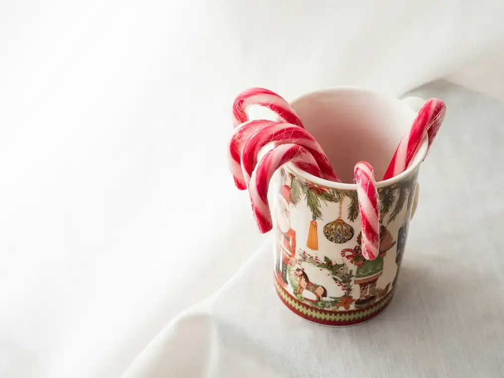 Chocolate Candy Cane Swirl Popsicles
